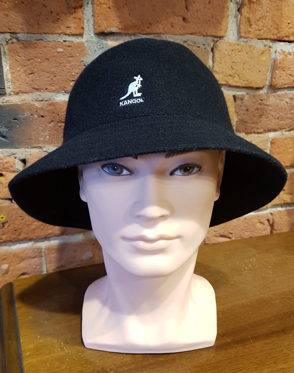 Kangol Wool Casual Bucket BLACK Roberta s Hats