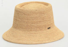 Load image into Gallery viewer, Brixton Ellee Bucket Hat, NATURAL
