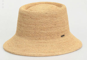 Brixton Ellee Bucket Hat, NATURAL