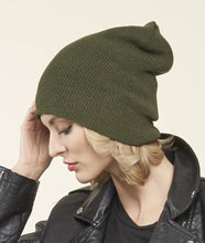 Load image into Gallery viewer, 100% Merino Wool Toque,  OLIVE
