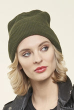 Load image into Gallery viewer, 100% Merino Wool Toque,  OLIVE
