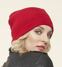 Load image into Gallery viewer, 100% Merino Wool Toque, RED
