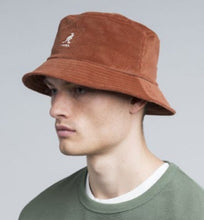 Load image into Gallery viewer, Kangol Cord Bucket Hat,  RUST
