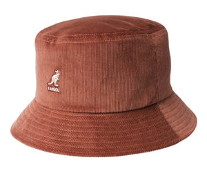 Kangol Cord Bucket Hat,  RUST