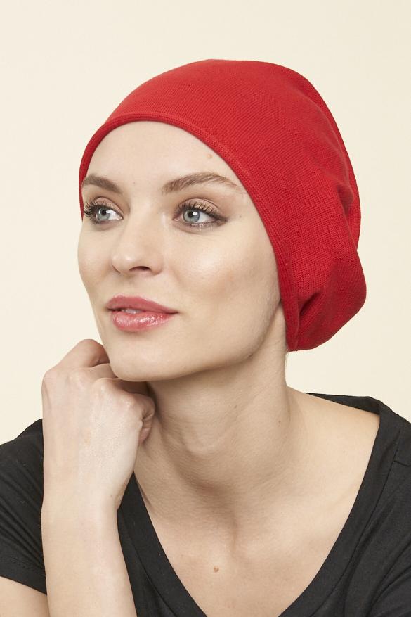 100% Cotton Slouchy, RED