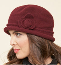 Load image into Gallery viewer, 100% Wool Spencer,  BURGUNDY
