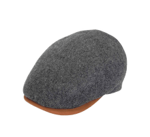 Load image into Gallery viewer, Italian Made 100% Wool Cap, GREY
